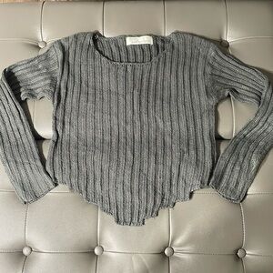 Vintage Havana Cropped Sweater
